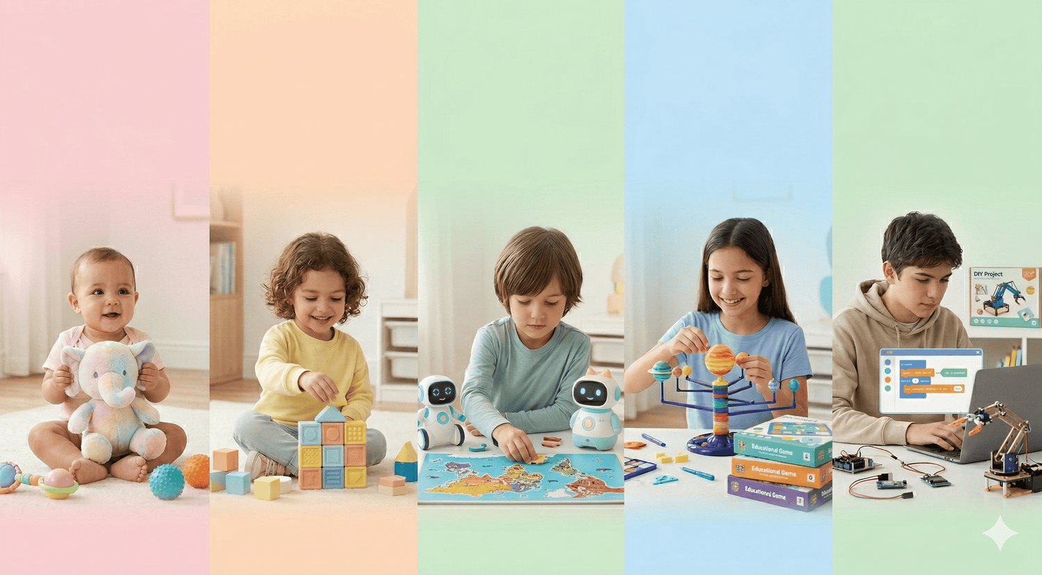 Best Toys for Kids (Age-wise Guide) - The Kids World