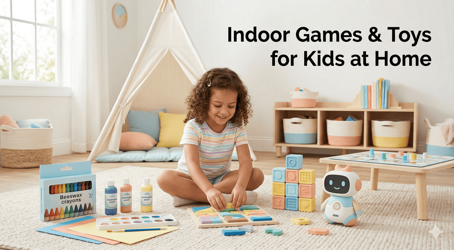 Indoor Games & Toys for Kids at Home - The Kids World