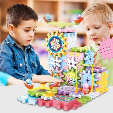 Electric Building Block Gear Toy (83 pcs) - The Kids World