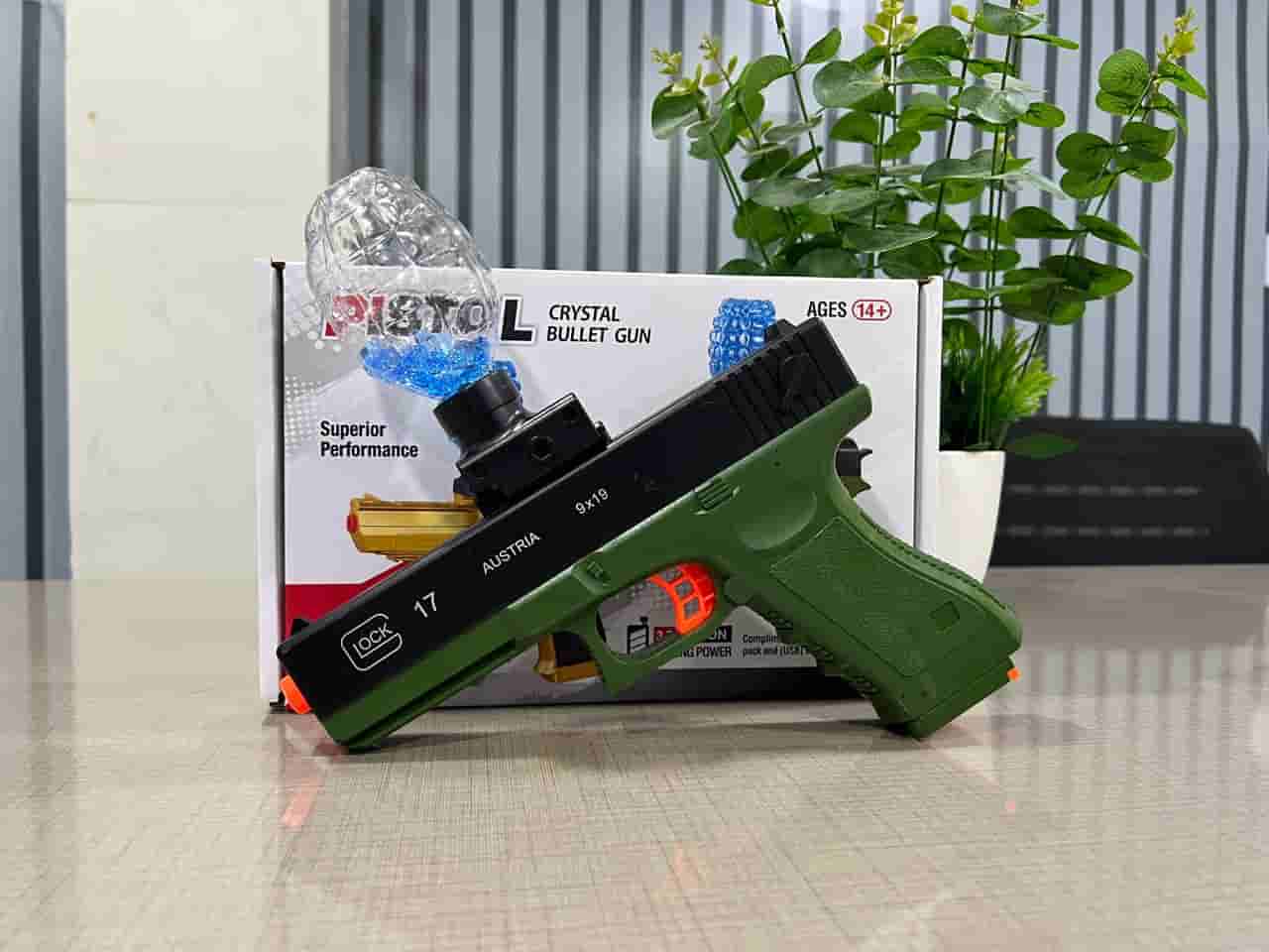 Rechargeable Automatic Gel Blaster Pistol - The Kids World