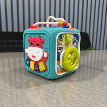 Activity Cube Box 6 in 1 For Toddlers