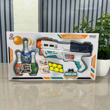 2 IN 1 SOFT BULLET GUN