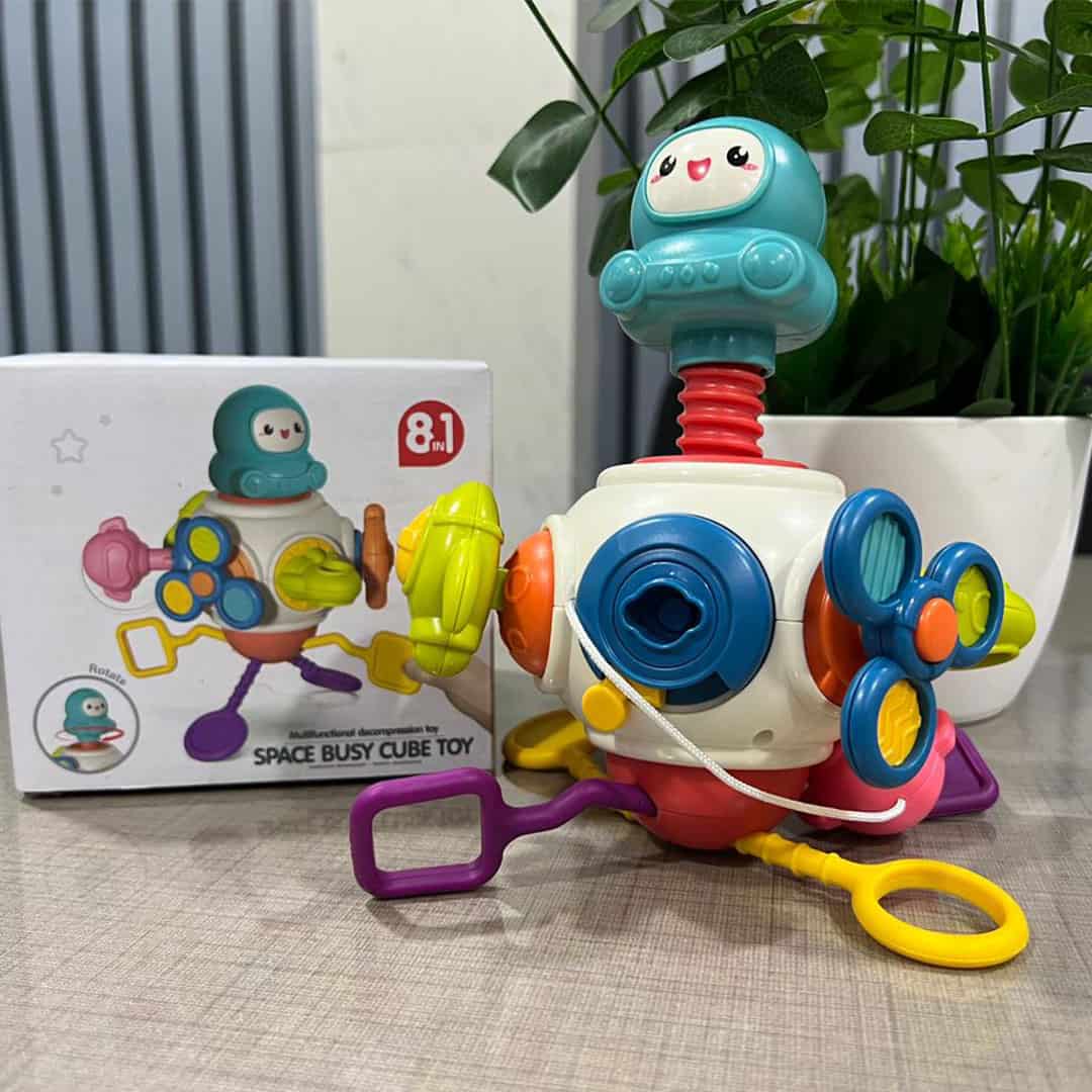 SPACE BUSY CUBE TOY