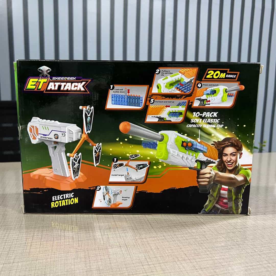 Weekend Deal – ET Attack Soft Bullet Shoot Gun Moving Targets