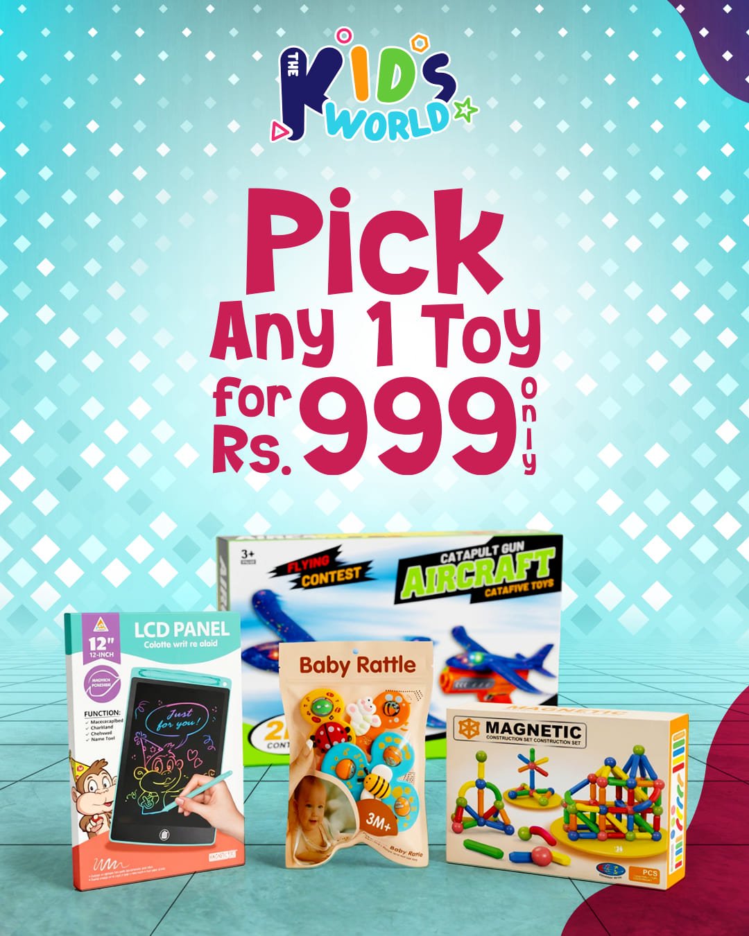 Pick Any Toy – Rs.999 Deal - The Kids World