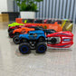 Pack of 4 Key Launcher Hot Wheel Cars - The Kids World