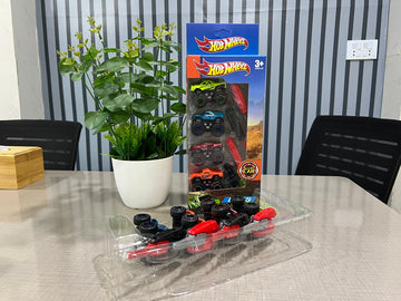 Pack of 4 Key Launcher Hot Wheel Cars - The Kids World
