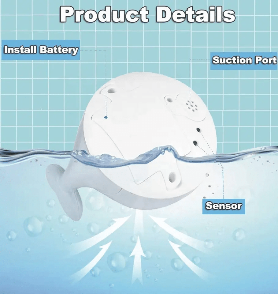 MINI WHALE FOUNTAIN - The Kids World