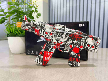 Automatic Gel Blaster Rifle - 2 Cells High Power - Usb Charging - The Kids World